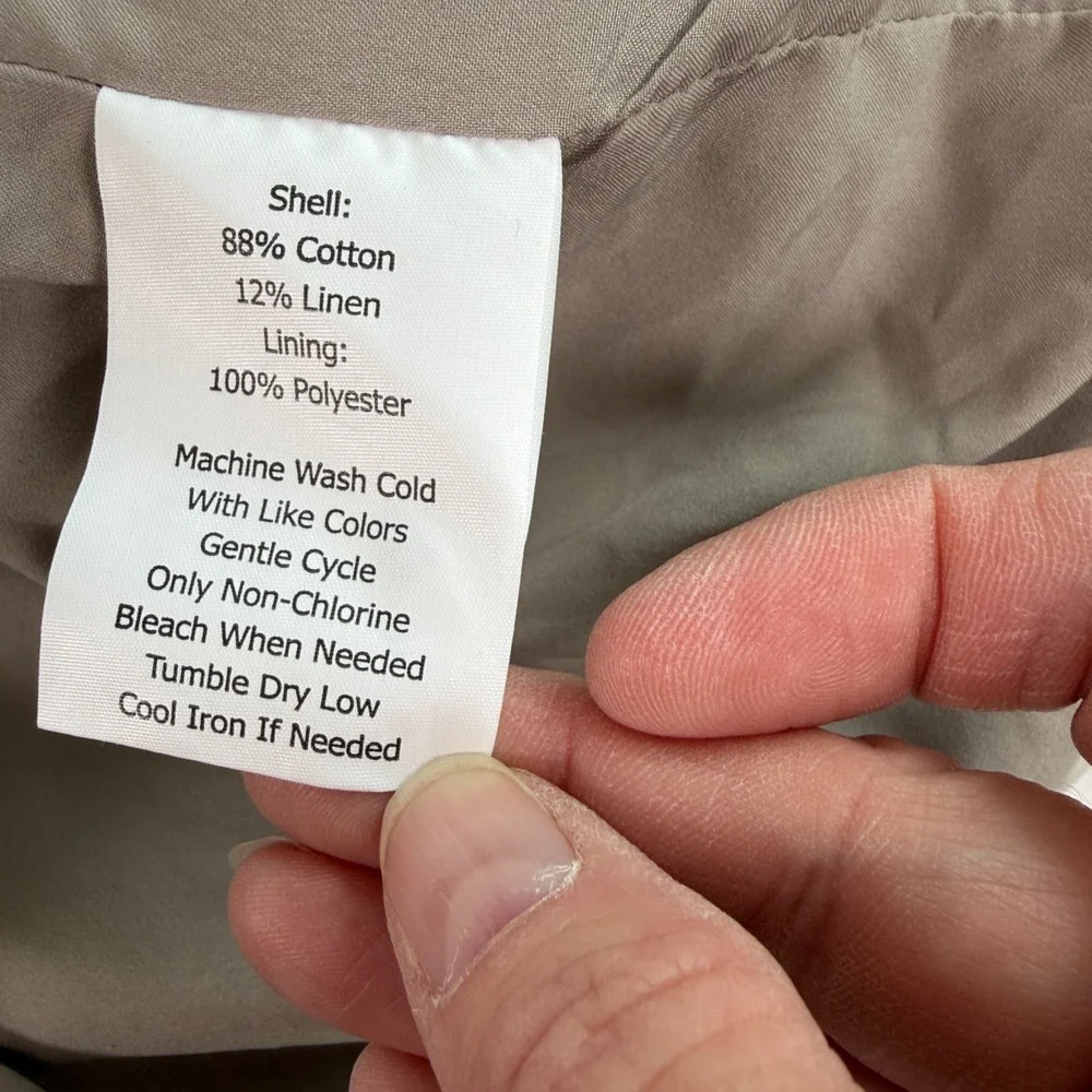 Hawker Rye Mens Linen Blend Blazer Beige Big Tall 3XL Casual Sport Coat‎